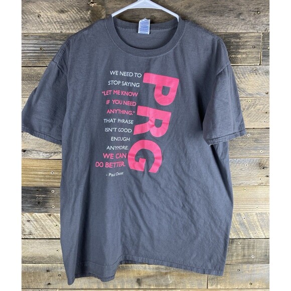 Gildan Tops - Unisex PRG Sz XL Gray Short Sleeve Quote T-Shirt We Can Do Better